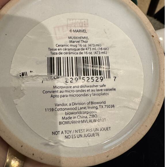 MARVEL New THOR 16oz Mug - Picture 11 of 11